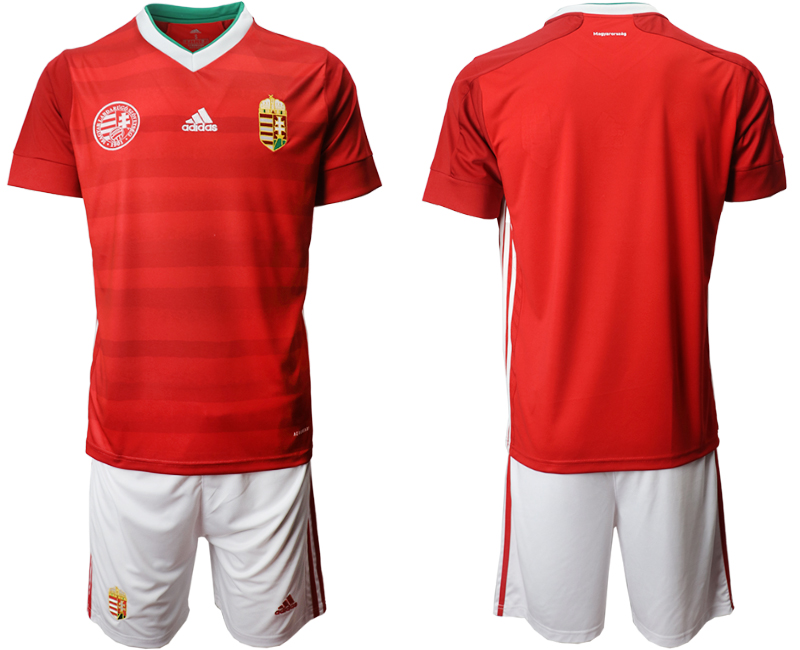 Men 2021 European Cup Hungary red home Soccer Jersey->portugal jersey->Soccer Country Jersey